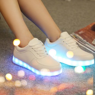 LED light shoes USB Charge luminous shoes flash shoes