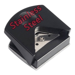 Ready Stock/✸【Stainless Steel】4mm Corner Rounder Border Cutter R4 Corner PVC Paper Photo Puncher Scr