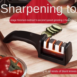 Carbide Ceramic Sharpening Knife Sharpener/Sharpening artifact/quick sharpener/whetstone/household kitchen knife diamond/knife sharpener/multi-function quick sharpener