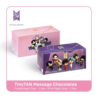TinyTAN Message Chocolate Magic Door Purple + Magic Door Pink