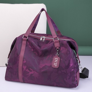 Foldable Bags Travel Bags Women's Short-Distance Portable Luggage Bag Men's Wearable Trolley Korean