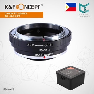 K&F Concept Canon FD Lenses to M43 MFT Mount Camera Adapter