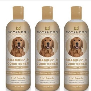 Royal Dog Shampoo & Conditioner Vanilla Scent