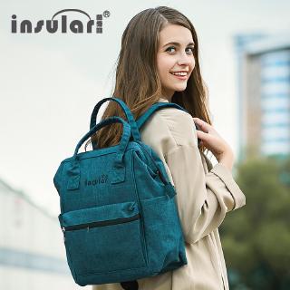 Insular Multi-function Mummy Bag Backpack Large Capacity Waterproof Maternal Outdoor Backpack