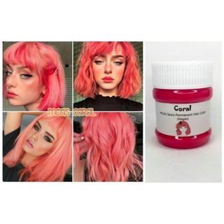 MCAS Coral Semi-Permanent Hair Color (Vegan) - 150ml
