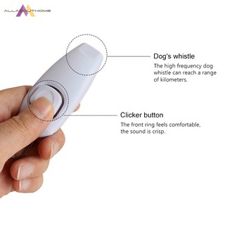 ★ABH★ Hot Sale!Combo Dog Clicker & Whistle - Training,Pet Trainer Click Puppy With Guide,With Key Ri (6)