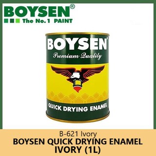Boysen QDE Ivory (Quick Drying Enamel) 1 Liter • DCA Commercial •
