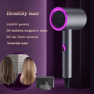 Hair Dryer With Portable Anion Negative ions Dryer Pet Dryer Hair Foldable Salon Styler Blower