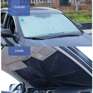 Foldable Car Windshield SunShade Umbrella Car UV Cover Heat Insulation Front Window Interior Sun (6)