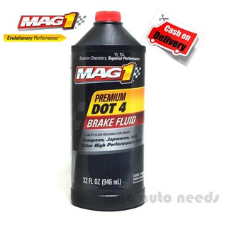 MAG 1 DOT-4 Premium Brake Fluid 946ml 1quart