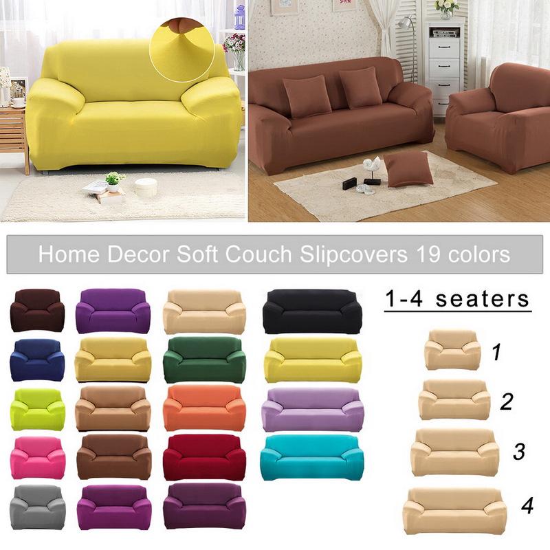 Ready Stock 1/2/3/4 Seater Sofa protector Slipcover Sofa Stretch Cover (1)