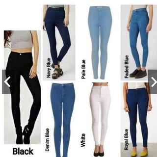 HW A03# Hot Sale Jeans Pants High Waist Stretchable For Women 25-32