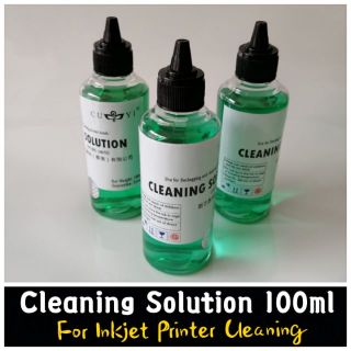 Cleaning solution 100ml for printer cleaning