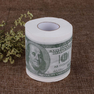 1 Roll $100 Bill Money Toilet Paper Humor Funny Soft Bathroom Toilet Paper