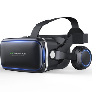 SHINECON VR Glasses Virtual Reality Headset with Earphones (1)