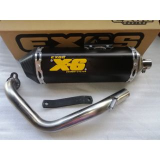 EXOS X6 PIPE for HONDA BEAT/ SCOOPY/ ZOOMER X