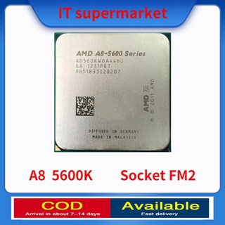 【FULL COD】 AMD A8-Series CPU A8-5600 A8 5600K A8 5600 PC computer 3.6GHz Quad-Core Desktop Processo