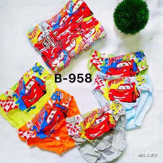 BOYS BRIEF cotton FOR KIDS (CARS) 12pcs （2-5year old）