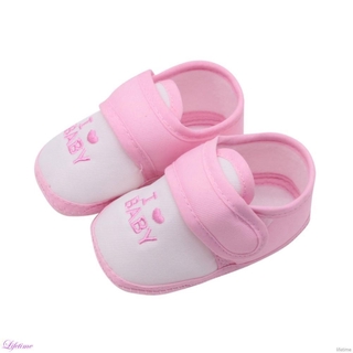 Infant Baby Boy Girl Letter First Walkers Soft Bottom Shoes Kids Prewalker Sneakers Shoes