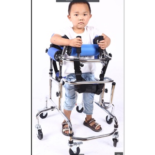 ◈♤rehabilitation equipment, walker for children with cerebral palsy, hemiplegia, lower limb training
