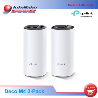 TP-Link Whole Home Mesh Wi-Fi System, WiFi Mesh Router (Deco M4 2-pack) TP Link I 2 pack I InfoBahn