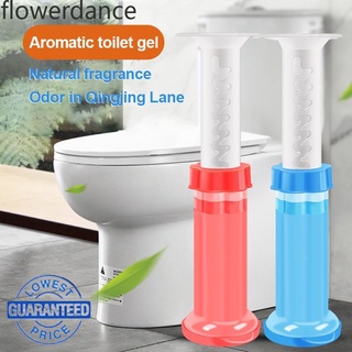 Toilet Deodorant Freshener Gel Detergent Flower Aromatic Bathroom Cleanliness Home Garden Natural