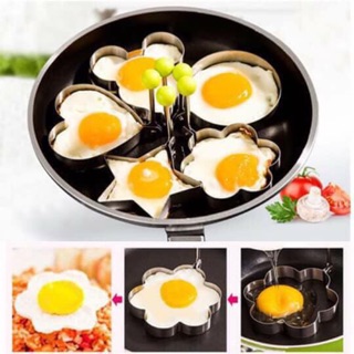 EVX Creative Stainless Steel Omelette Egg Frying Mold Fried Tool