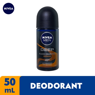NIVEA MEN DEEP Espresso Roll On Deodorant 50ml