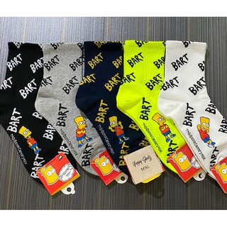 ICONIC Bart Simpson Socks Korean Socks