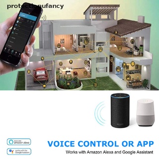 Protectionufancy Wifi Smart Plug 16A Smart Socket With Timer Power Smart Life APP Voice Control ABC