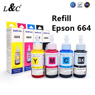L&C Refill Epson 664 Epson L120 Ink Epson Ink Compatible For L Series L360 70ML