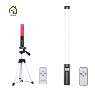 RGB Light Wand Stick,Colorful LED Fill Light USB Rechargeable for Dance/Party Handheld Flash Speedlite