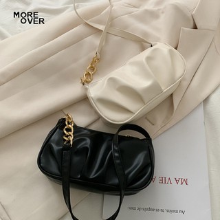 Women Underarm Bag Baguette Bag Hobos Cloud Tote Bags Korean Style Crocodile Skin Hobo Baguette Bag with Gold ChainChain Female Bag Korean Bags Shoulder Bag WomensPU Messenger Bag