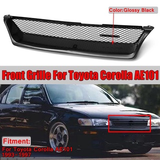 Front Grilles Bumper Grille Touring Wagon Style For 1993-1997 Toyota Corolla AE101 Car accessories ABS