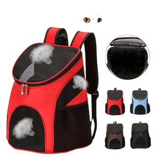 ♨✤❥Ultra Low Price ❥ Pet Carrier Backpack for Small Cat and Dogs 3-Sides Mesh Ventilated Design Brea