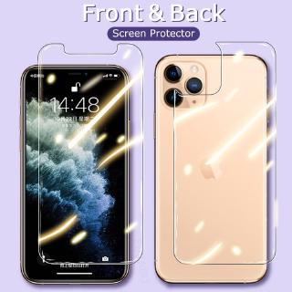 Tempered Glass Protective Front & Back For Iphone 7 Plus X Xs Max Xr 12 11 Pro Max 8 6s Plus 12Mini