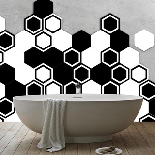 Self Adhesive Tile Art Floor Wall Decal Sticker DIY Kitchen Bathroom Decor Vinyl (6)