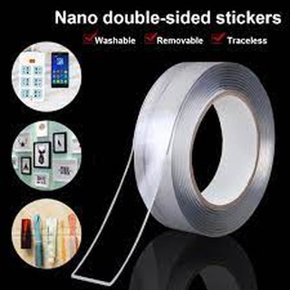 Double-Sided Adhesive Nano Tape Traceless Washable Removable Tapes