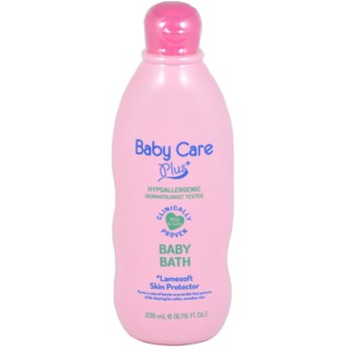 Baby Care Plus+ Pink Baby Bath 200 mL