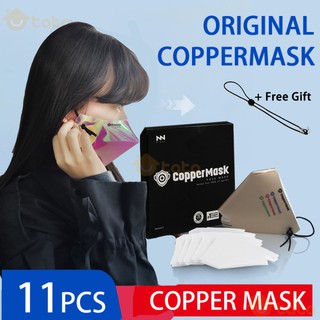 ✨Copper Mask original coppermask 2.0 with 11pcs free Reusable Non-woven Filters by JC Premiere coppermask For Kids And Adult New and improved
