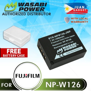 【Ready Stock】◇Wasabi Power Battery for Fujifilm NP-W126, NP-W126S NP W126