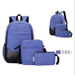 3in1 backpack bags for women school