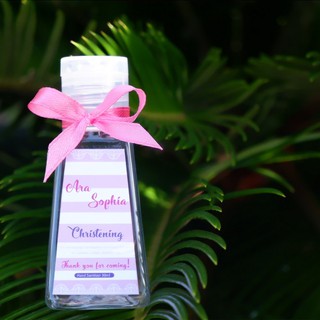 Hand Gel Sanitizer Themed Souvenir/Give away for all events (Birthday, Wedding, Christening/Baptism)