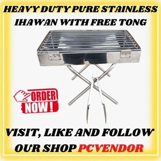 New Design (Foldable) HEAVY DUTY PURE STAINLESS IHAWAN / GRILLER