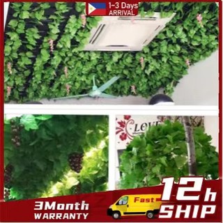 2M 3 Styles Artificial Ivy Vine Leaf Garland Green Plant Plastic Foliage Home Garden