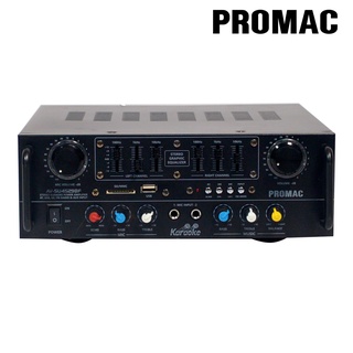 amplifier car stereoAmplifier☼Promac AV-SU4529BF 180W (x2) Karaoke Power Amplifier with Bluetooth