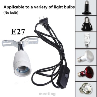 E27 400W Durable Pet Supplies Reptile Cage Heating Bulb Lamp Holder