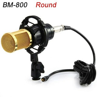 BM-800 Microphone 3.5mm Wired Sound Recording Condenser Microphone Mic