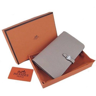 Bag ⚘H Dogon Duo Wallet Genuine Leather Mirror Copy✷