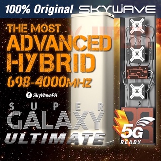 SkyWave Super Galaxy Ultimate Hybrid Antenna New Model 698-4000Mhz 5G-Ready Wifi 2x20m Cable